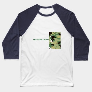 Military Camo Baseball T-Shirt